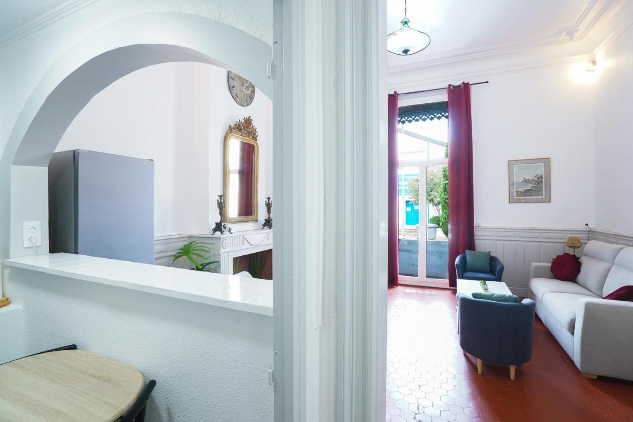 Appartement Du Forum,La Gare, 50 M2 , Climatisation, Garage, Cour Narbonne Exterior photo