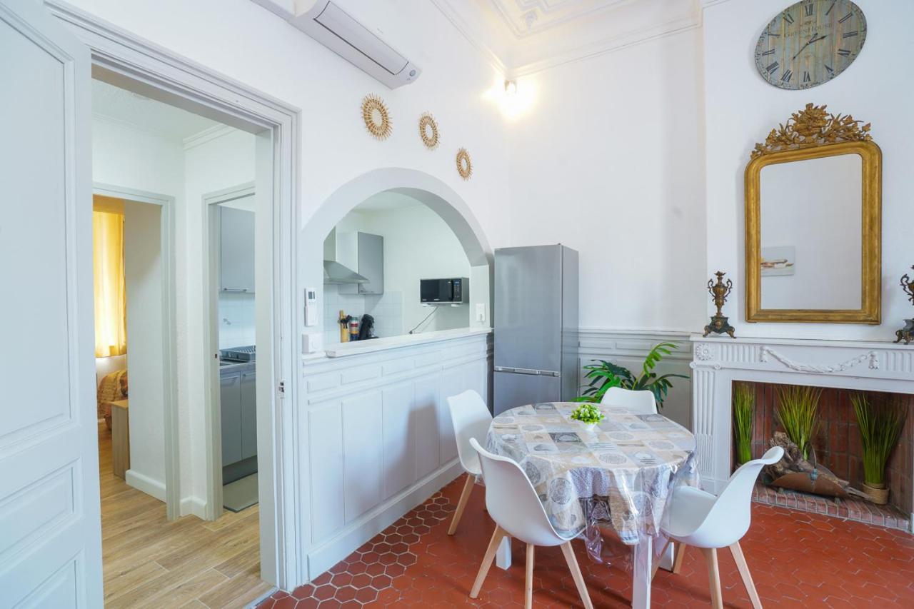 Appartement Du Forum,La Gare, 50 M2 , Climatisation, Garage, Cour Narbonne Exterior photo