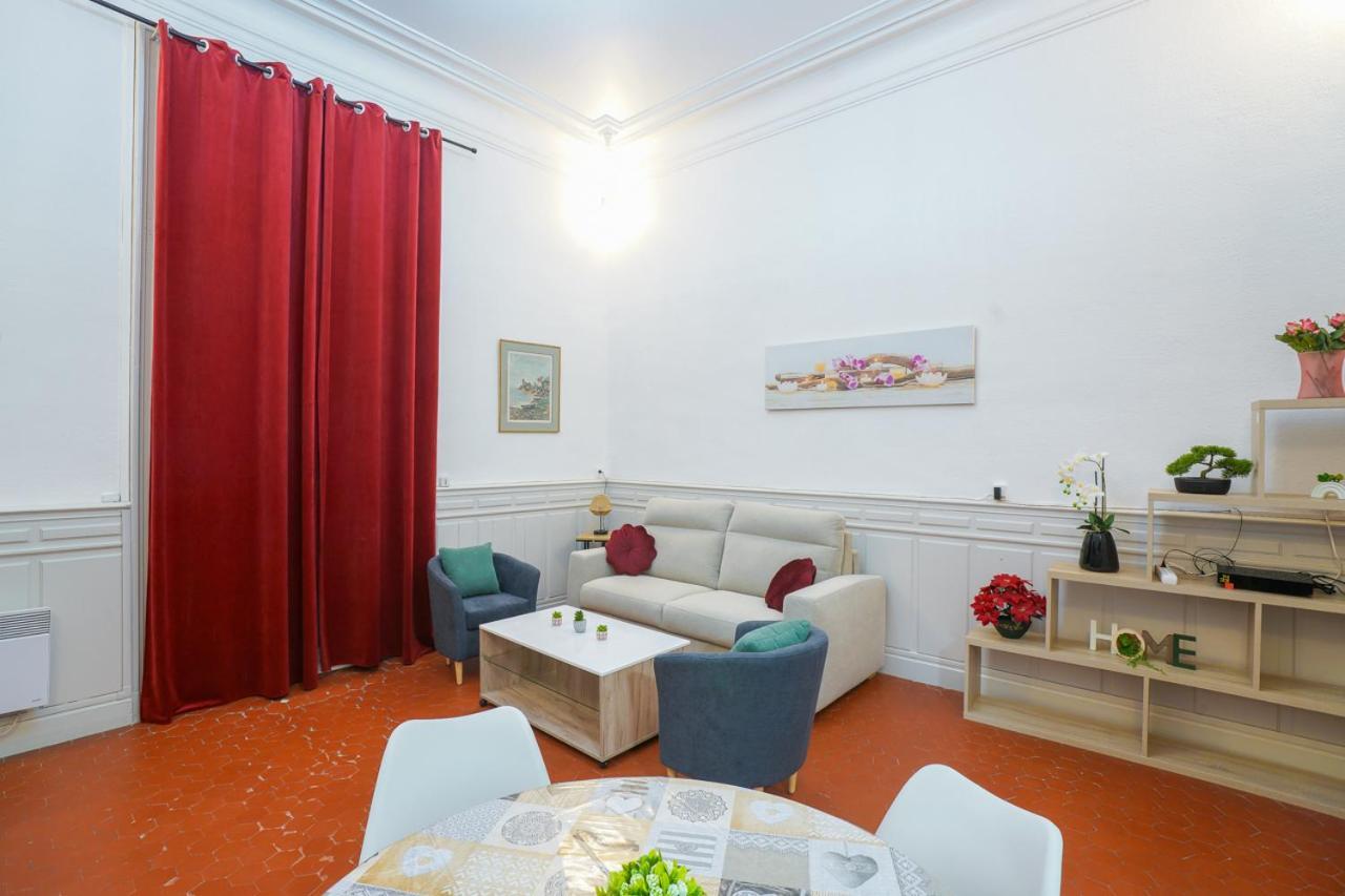 Appartement Du Forum,La Gare, 50 M2 , Climatisation, Garage, Cour Narbonne Exterior photo